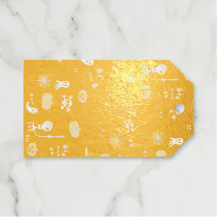 Cute Creepy Halloween Art Gift Tags