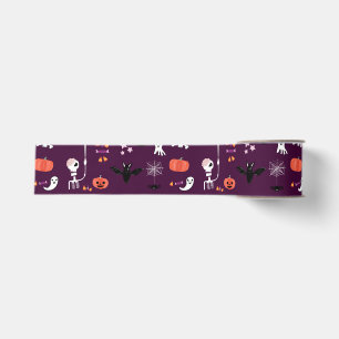 Cute Creepy Halloween Art Grosgrain Ribbon