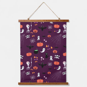 Cute Creepy Halloween Art Hanging Tapestry