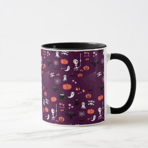Cute Creepy Halloween Art Mug