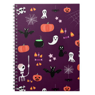 Cute Creepy Halloween Art Notebook