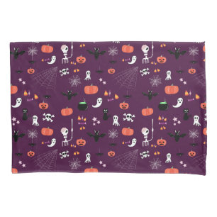 Cute Creepy Halloween Art Pillowcase