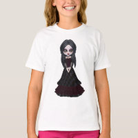 Cute & Creepy Little Goth Girl