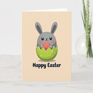 Cute Critter Festive Greeting Card