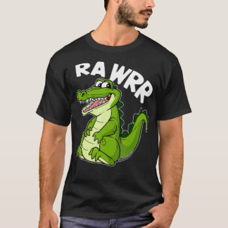 Cute Crocodile Alligator Croc Reptile  T-Shirt