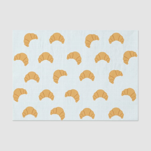 Cute Croissant Tissue Paper (Front)