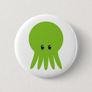 Cute Cthulhu 6 Cm Round Badge