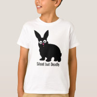 Cute, Cuddly, Black Rabbit - Silent but Deadly