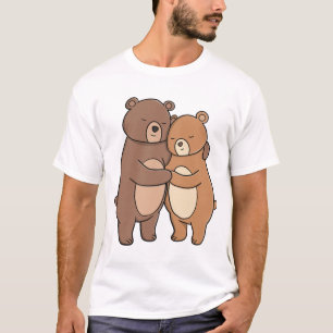 Cute Cuddly Loving Bears T-Shirt