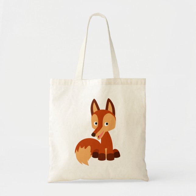 Cute Cunning Cartoon Fox Bag (Front)