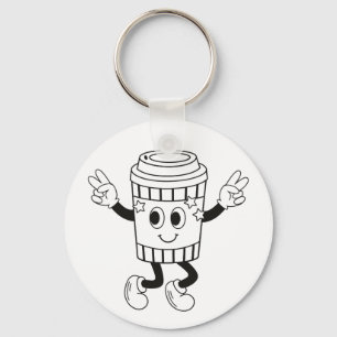 CUTE CUP ROLLIN KEY RING