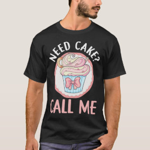 Cute Cupcake Baker Humour Bakery Pastry Chef T-Shirt