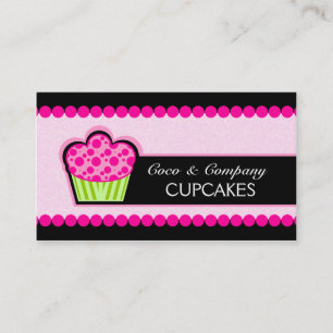 Cute Cupcake Bakery Business Cards