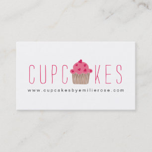 Cute Cupcake Business Card