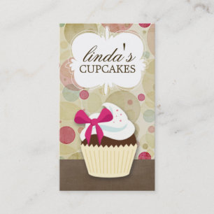 Cute Cupcake Business Cards