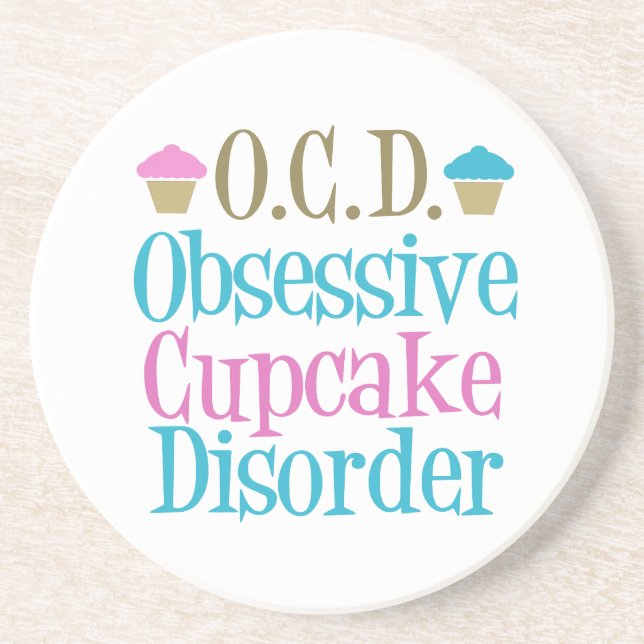 Cute Cupcake Coaster (Front)