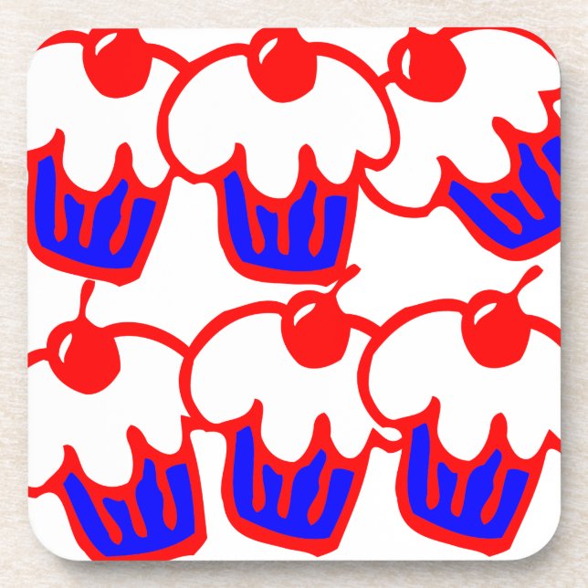 cute cupcake coaster (Front)