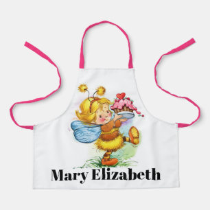Cute Cupcake Girl Apron