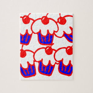 cute cupcake jigsaw puzzle