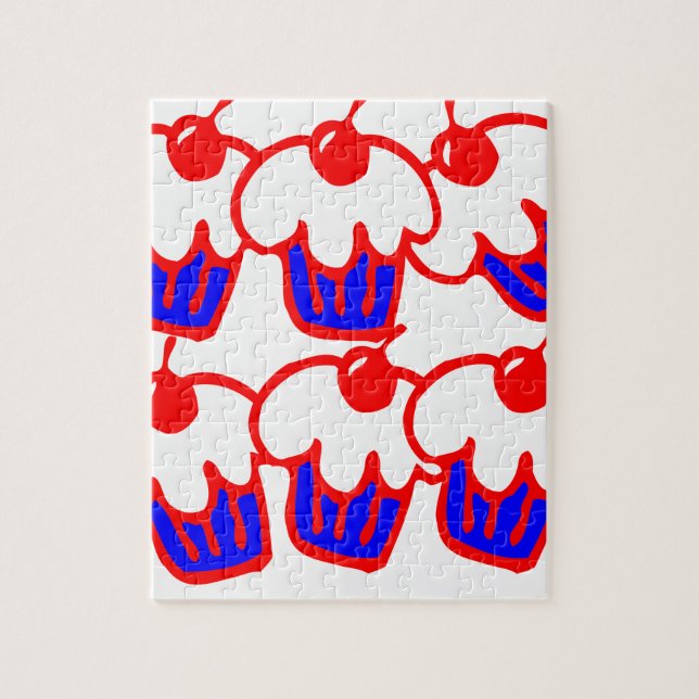 cute cupcake jigsaw puzzle (Vertical)