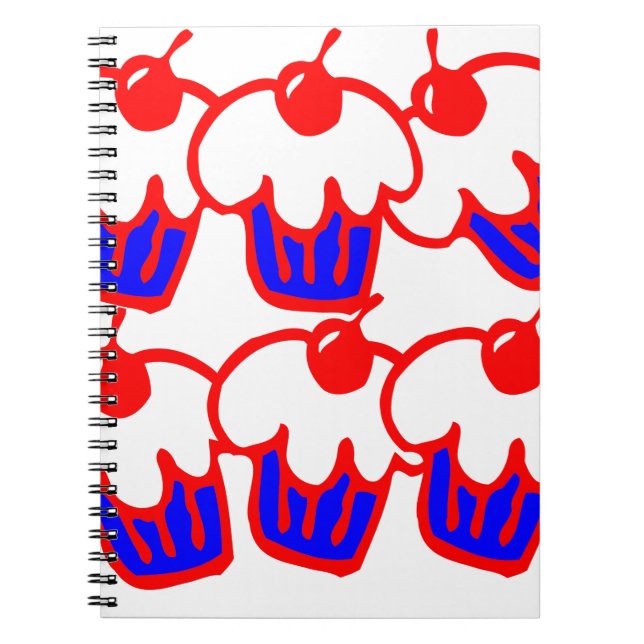 cute cupcake notebook (Front)
