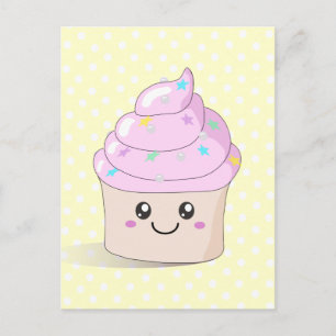 Cute Cupcake Postcard