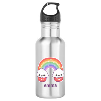 Cute Cupcake Rainbow 532 Ml Water Bottle
