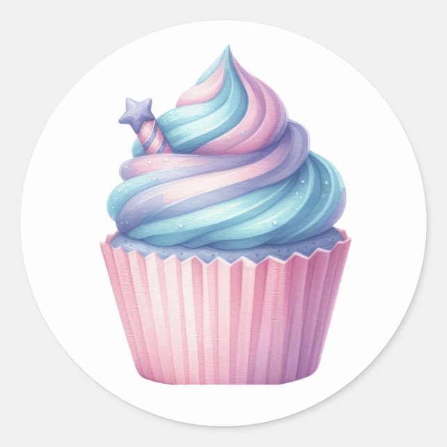 Cute Cupcake Stickers (Front)