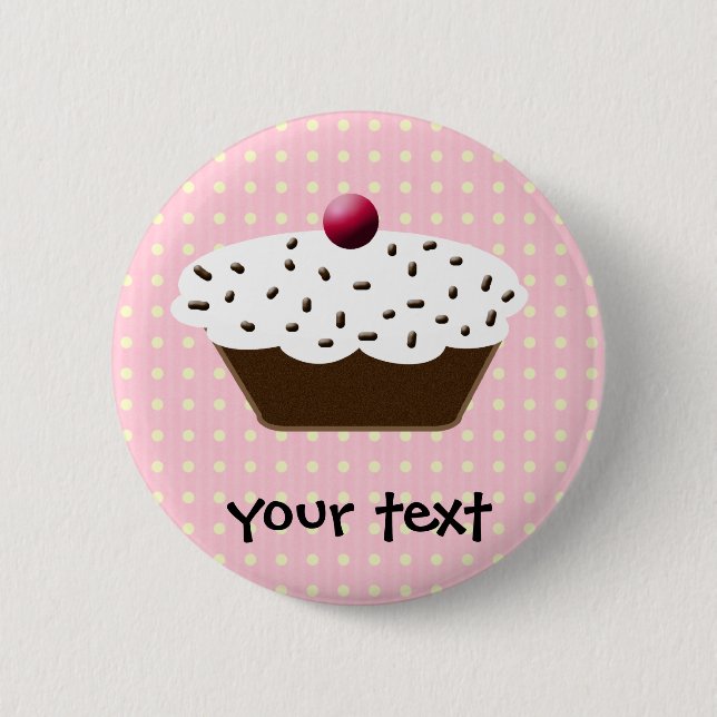 Cute Cupcakes 6 Cm Round Badge (Front)