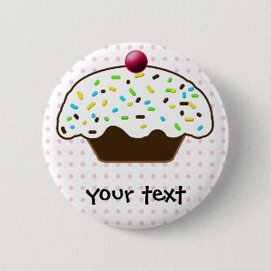 Cute Cupcakes 6 Cm Round Badge