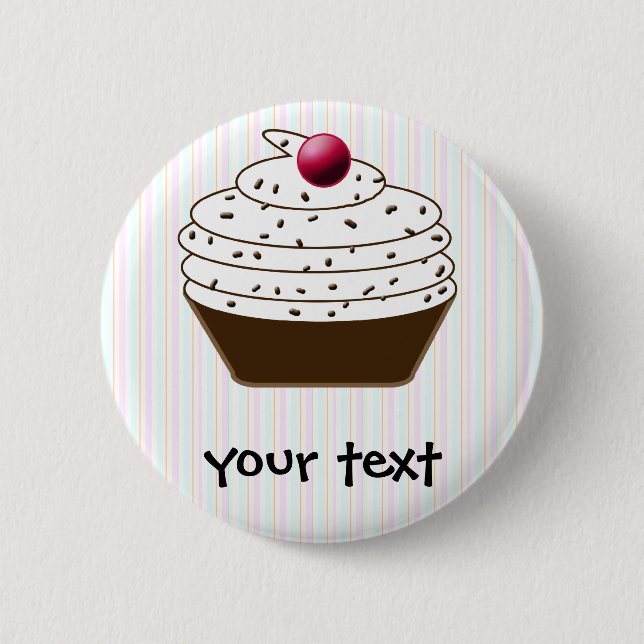 Cute Cupcakes 6 Cm Round Badge (Front)