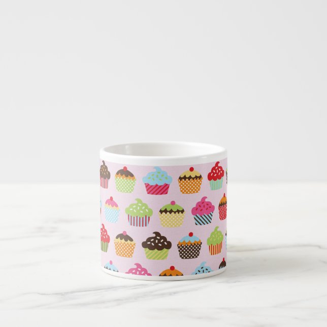 Cute Cupcakes Espresso Cup (Front)