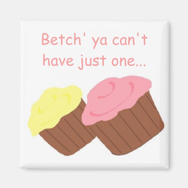 Cute Cupcakes Magnet (Front)