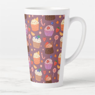 Cute cupcakes pattern coffee mug
