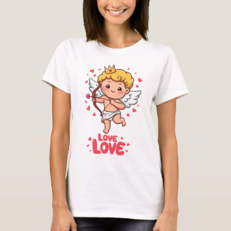Cute Cupid Love T-Shirt
