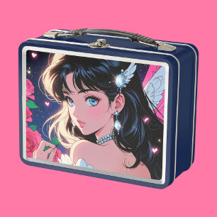 Cute Cupid Metal Lunchbox