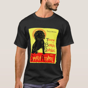 Cute Curly Boykin Spaniel Dog Art Boykin T-Shirt