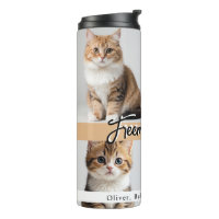 Cute Custom Cat Photo Family