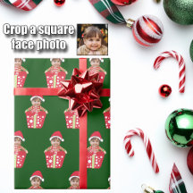 Cute Custom Child Face Photo Christmas Gift