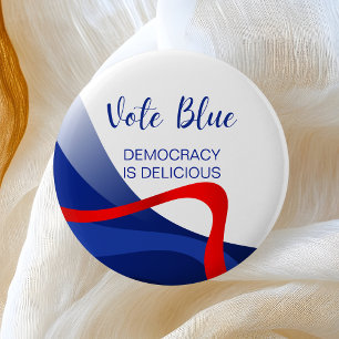 Cute Custom Elegant Democratic Party 6 Cm Round Badge