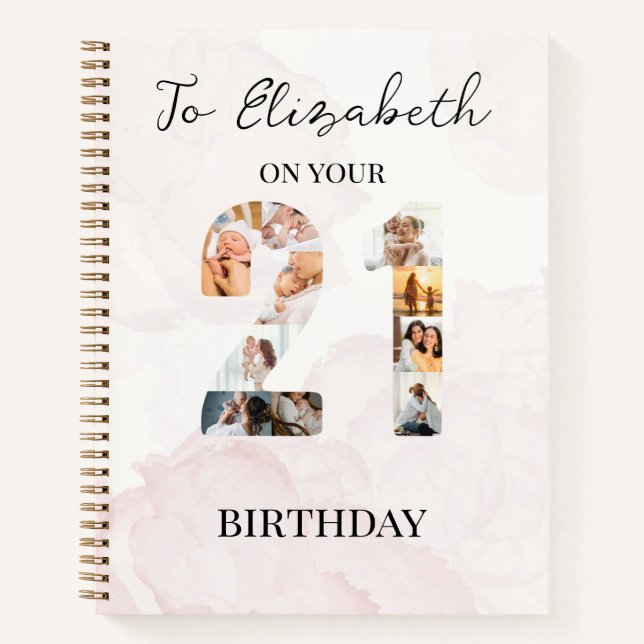 Cute Custom  Family Photo Journals  (Front)