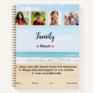 Cute Custom Family Photo Journals