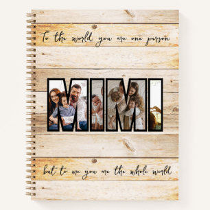 Cute Custom Family Photo Journals