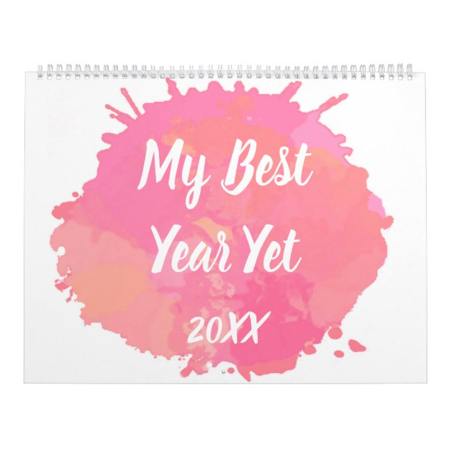 Cute Custom inspirational Calendar (Cover)