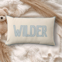 Cute Custom Kids Name with Faux Trim