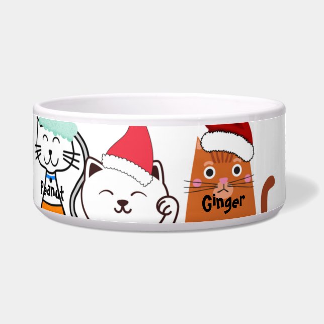 Cute Custom Kitty Cat Christmas    (Front)