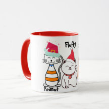 Cute Custom Kitty Cat Christmas   