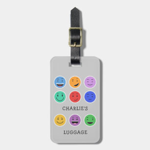 Cute custom luggage tag