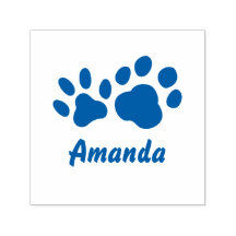 Cute Custom Paw Cat and Dog