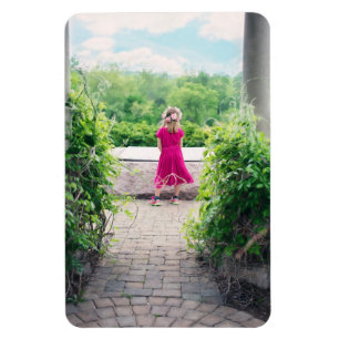 Cute Custom Personalised Child Photo Template Magnet
